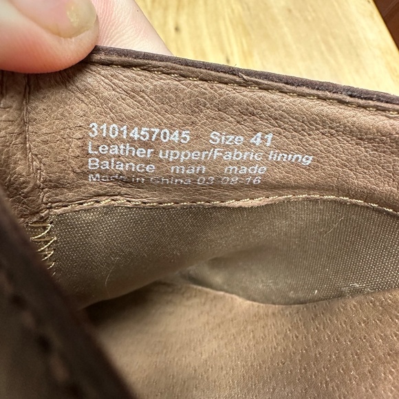 Dansko DENI Brown Leather Fringe Mules Clogs Women's EU Size 41 - Picture 3 of 7